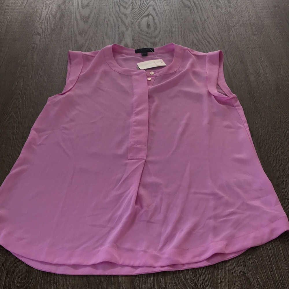 J. Crew Sleeveless Blouse 0 NWT